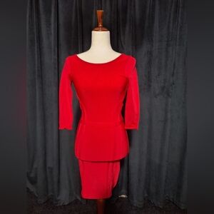 bebe Red Women's Dress